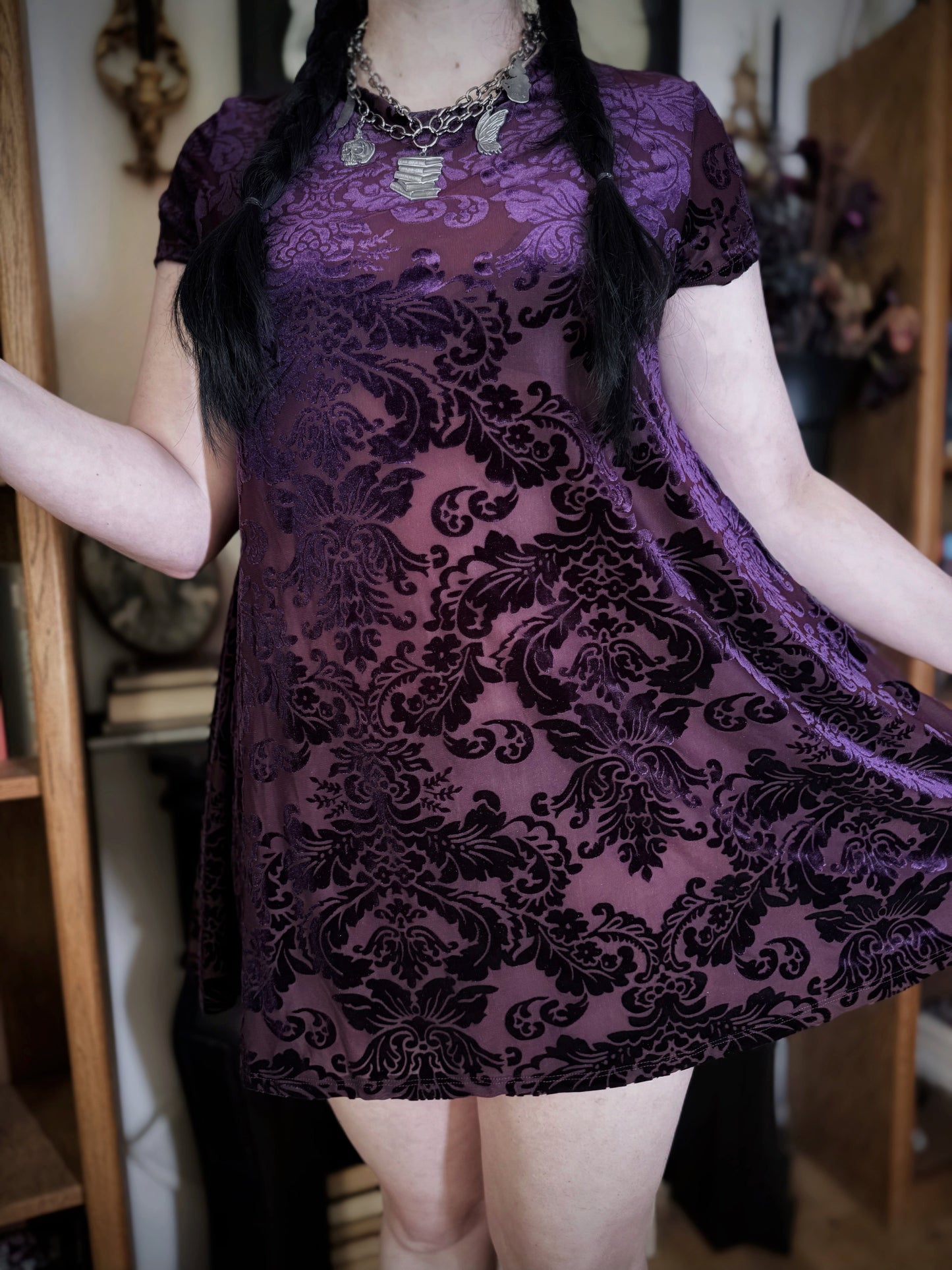Ashen Violet Dress