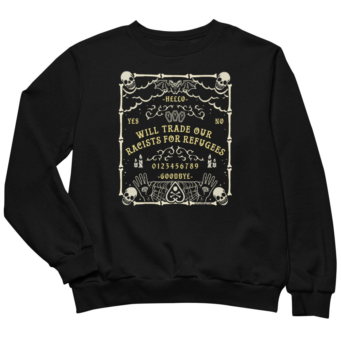 Racists For Refugees Sweatshirt