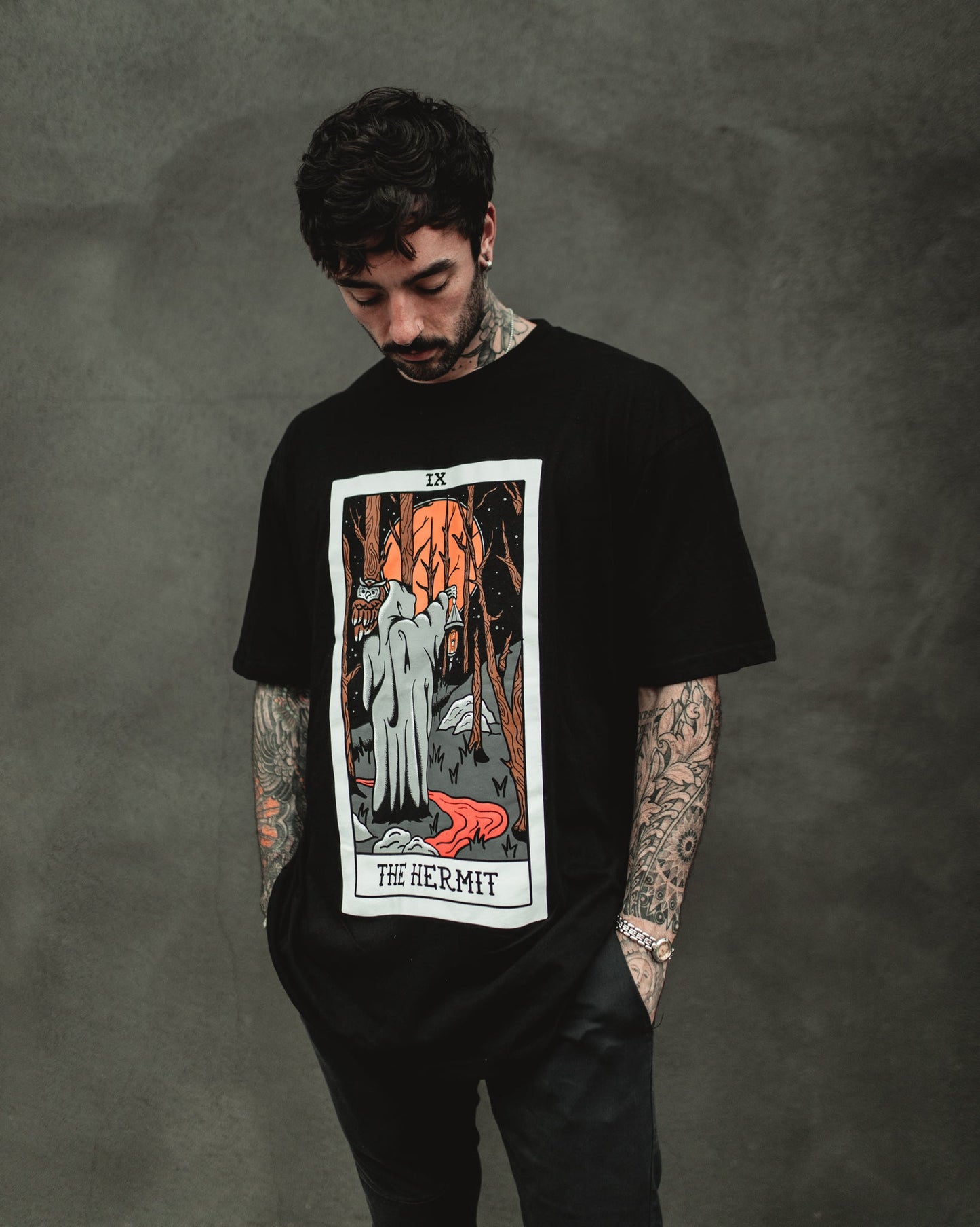 American Traditional Hermit Tee