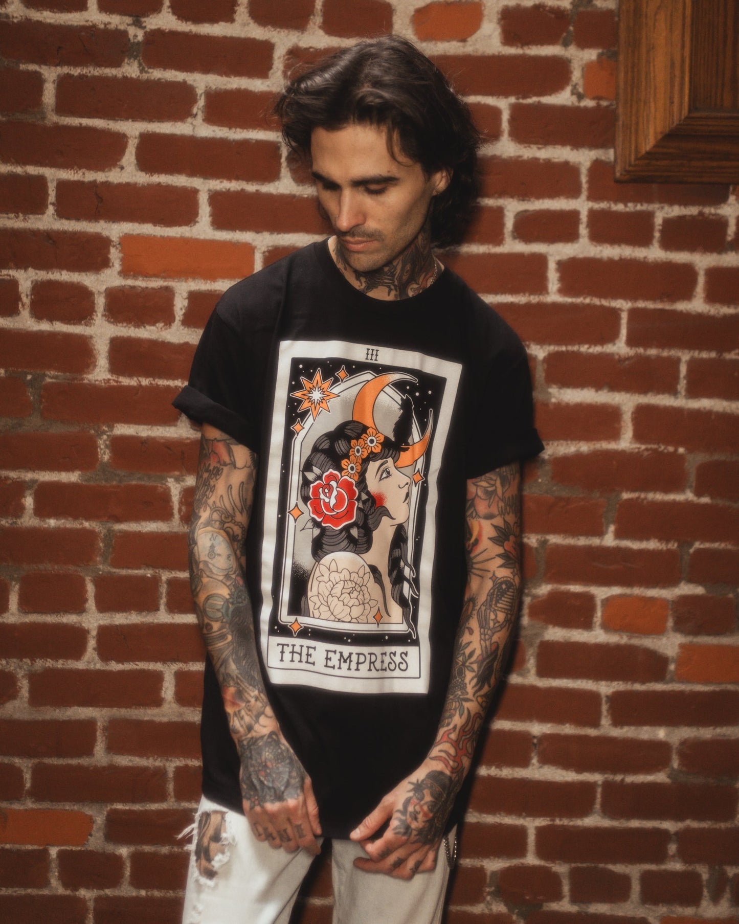 American Traditional Empress Tarot Tee