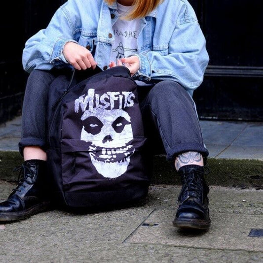 MISFITS - Glow in the Dark Fiend Rocksax Classic Backpack