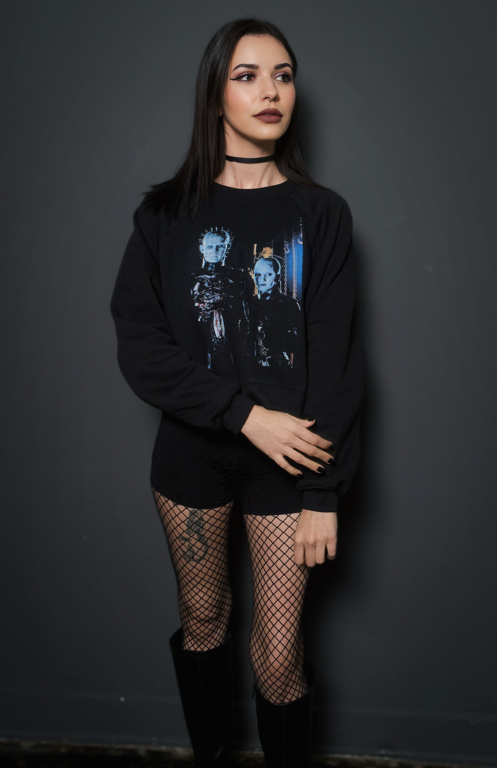 Cenobites Oversized Pullover Sweater