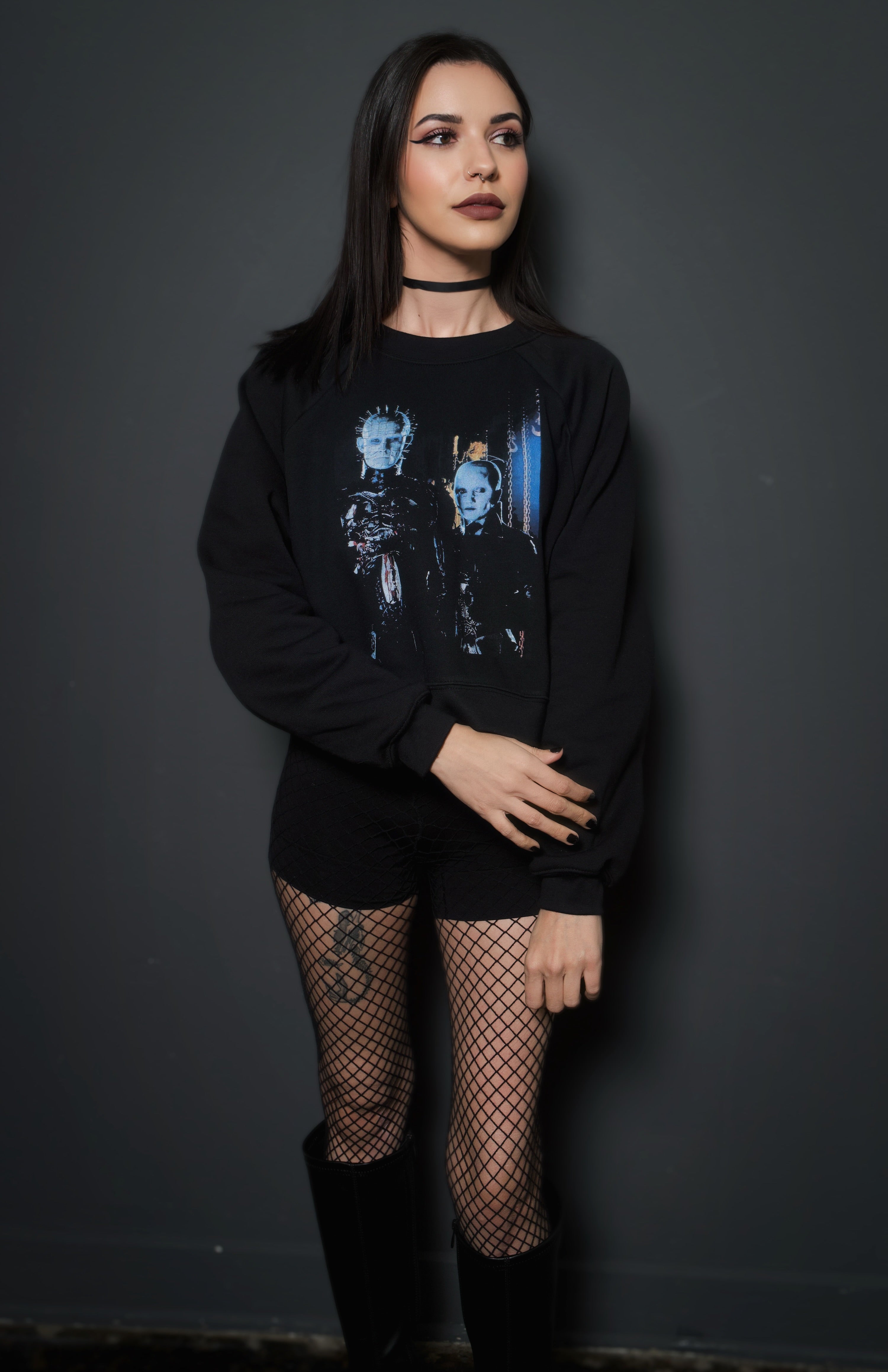 Cenobites Oversized Pullover Sweater