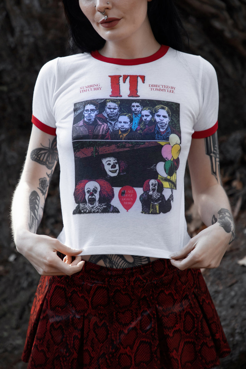Pennywise 'We All Float' Ringer Tee
