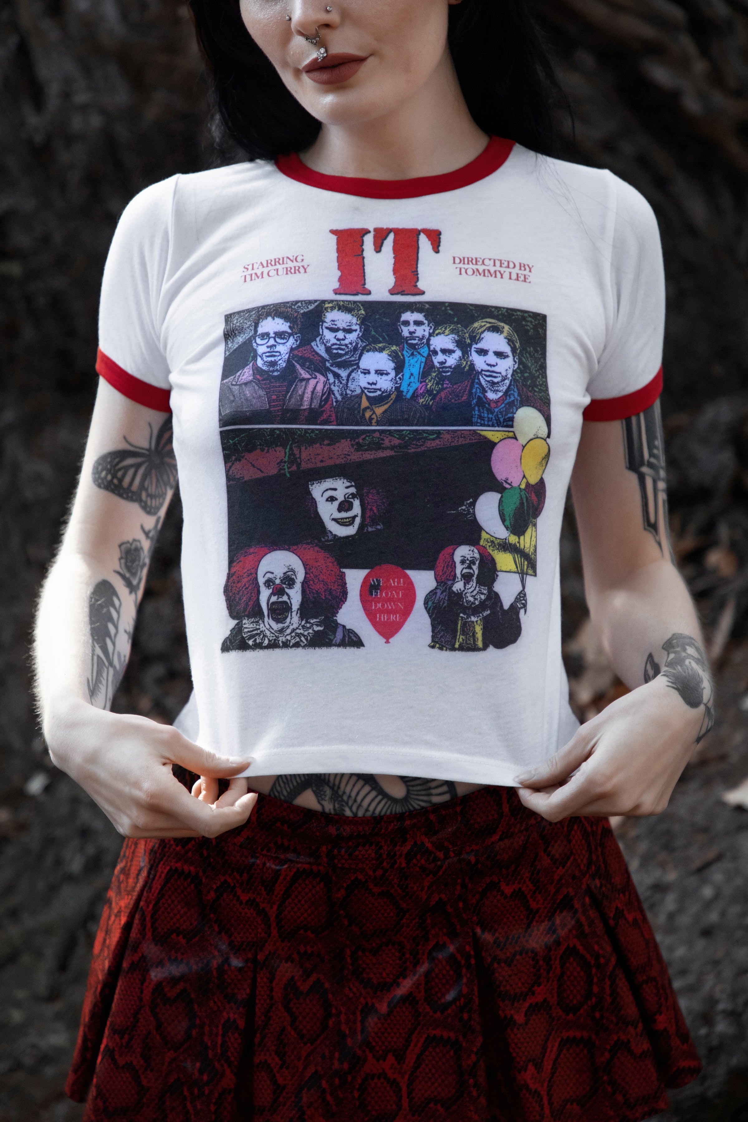 Pennywise 'We All Float' Ringer Tee