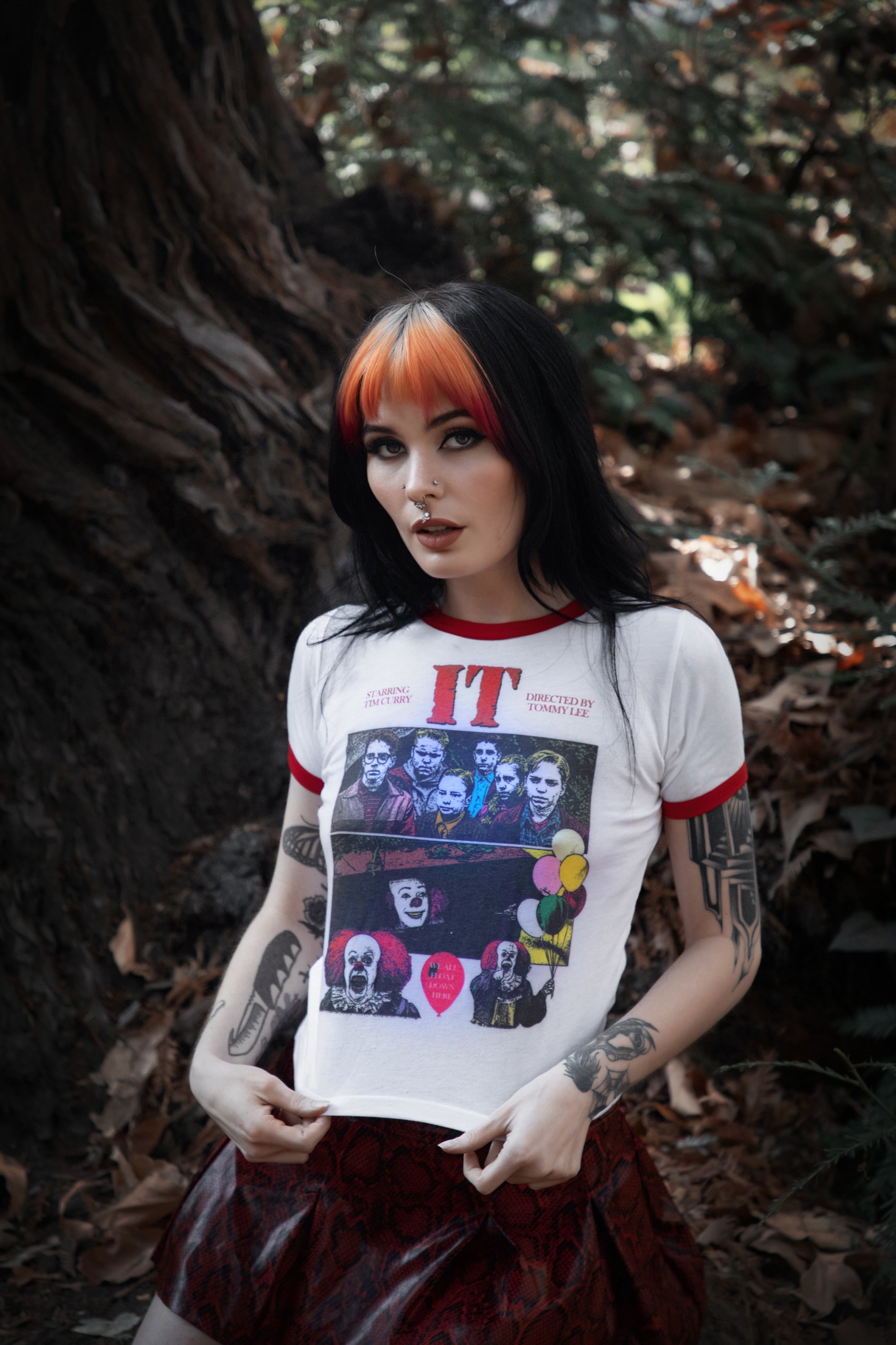 Pennywise 'We All Float' Ringer Tee