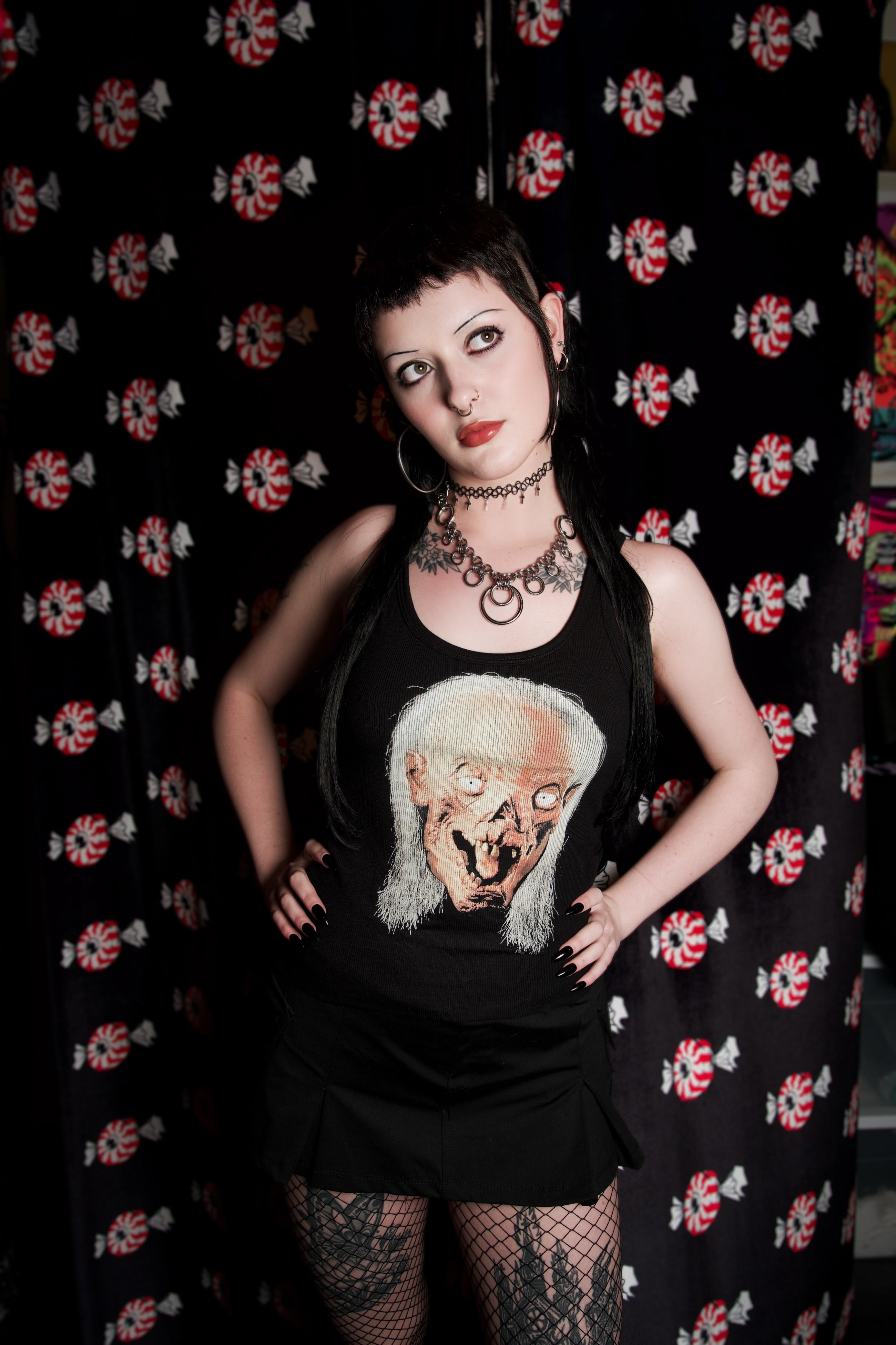 Crypt-Keeper Ribbed Tank Top