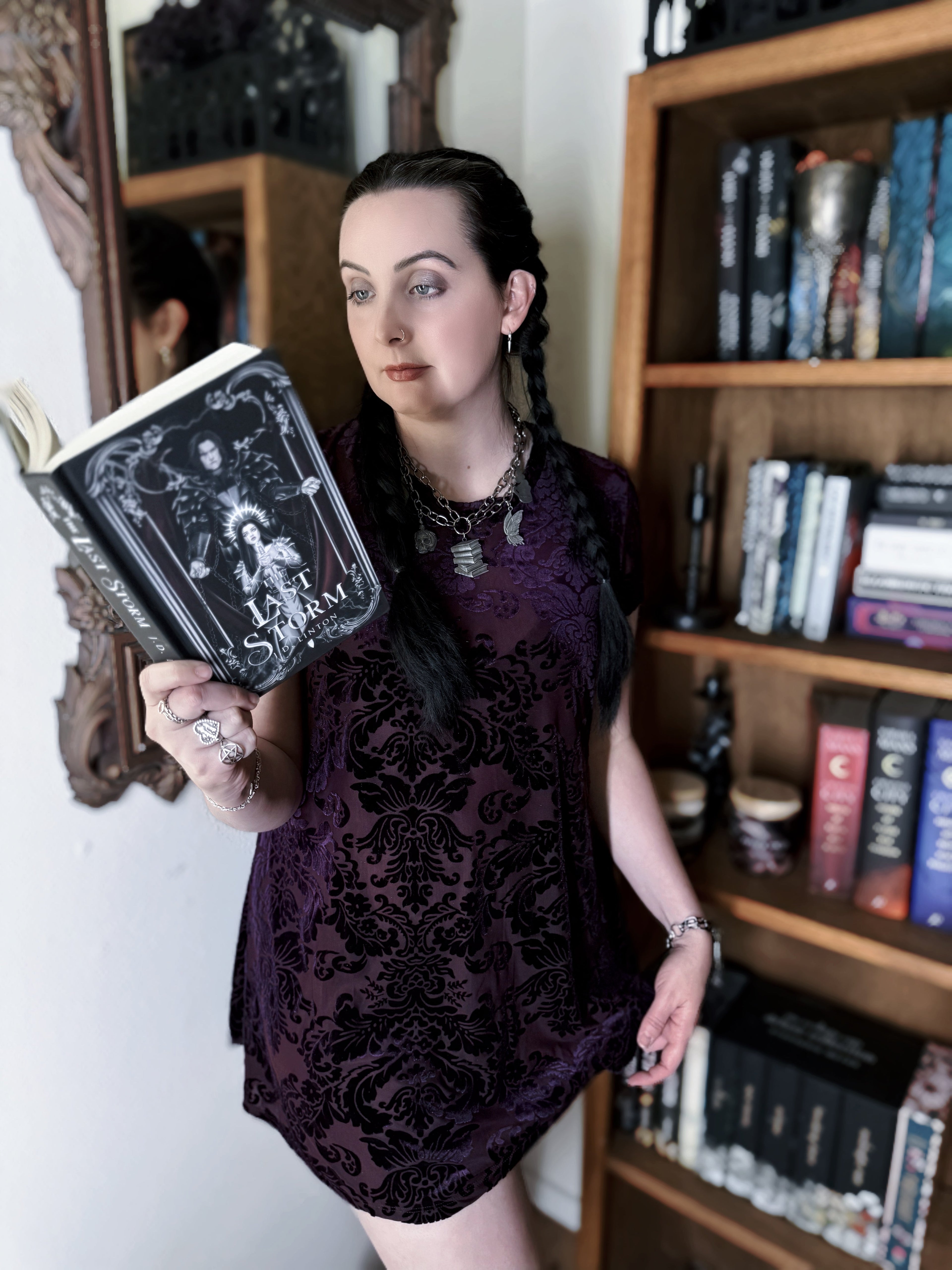 Ashen Violet Dress
