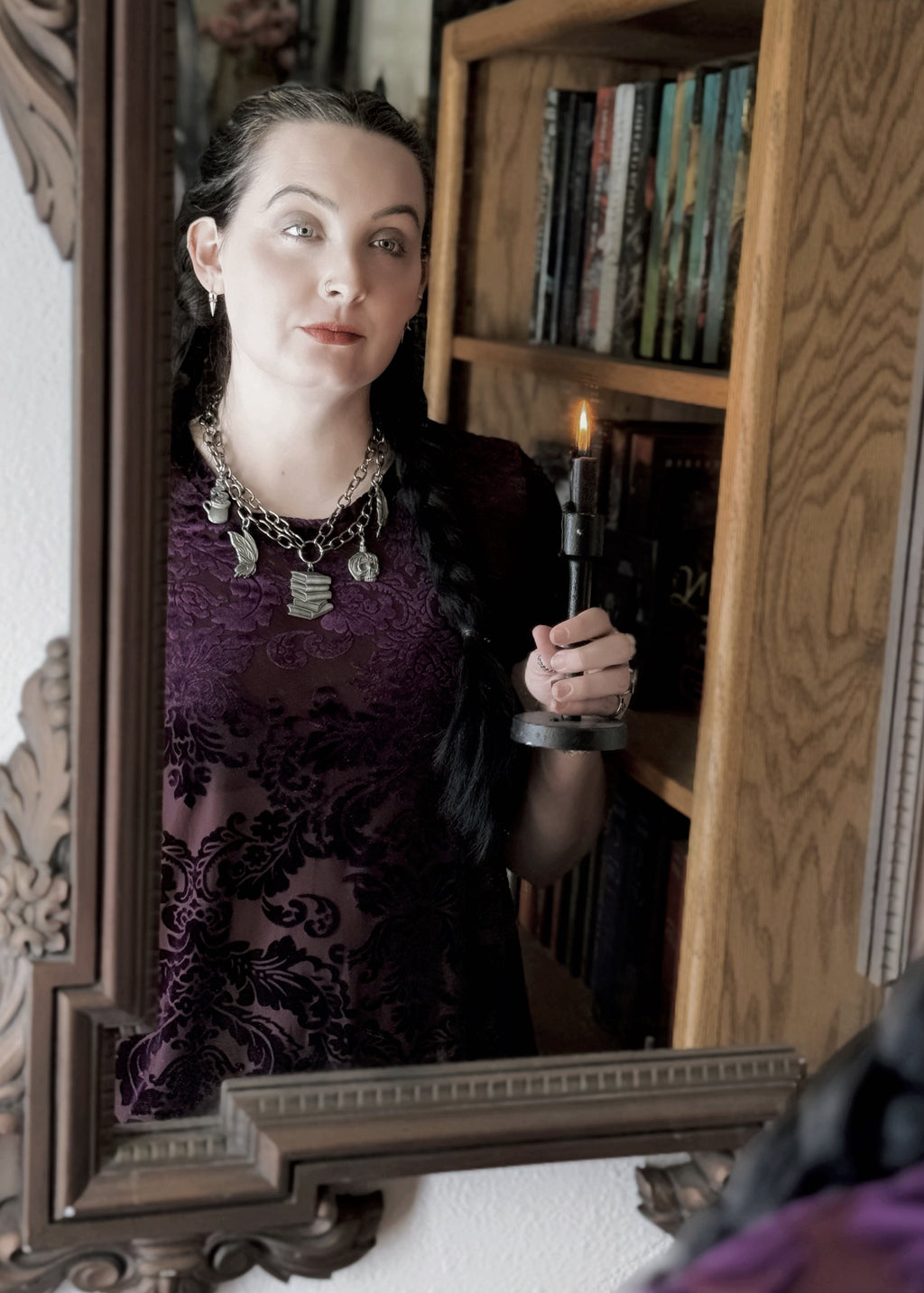 Ashen Violet Dress