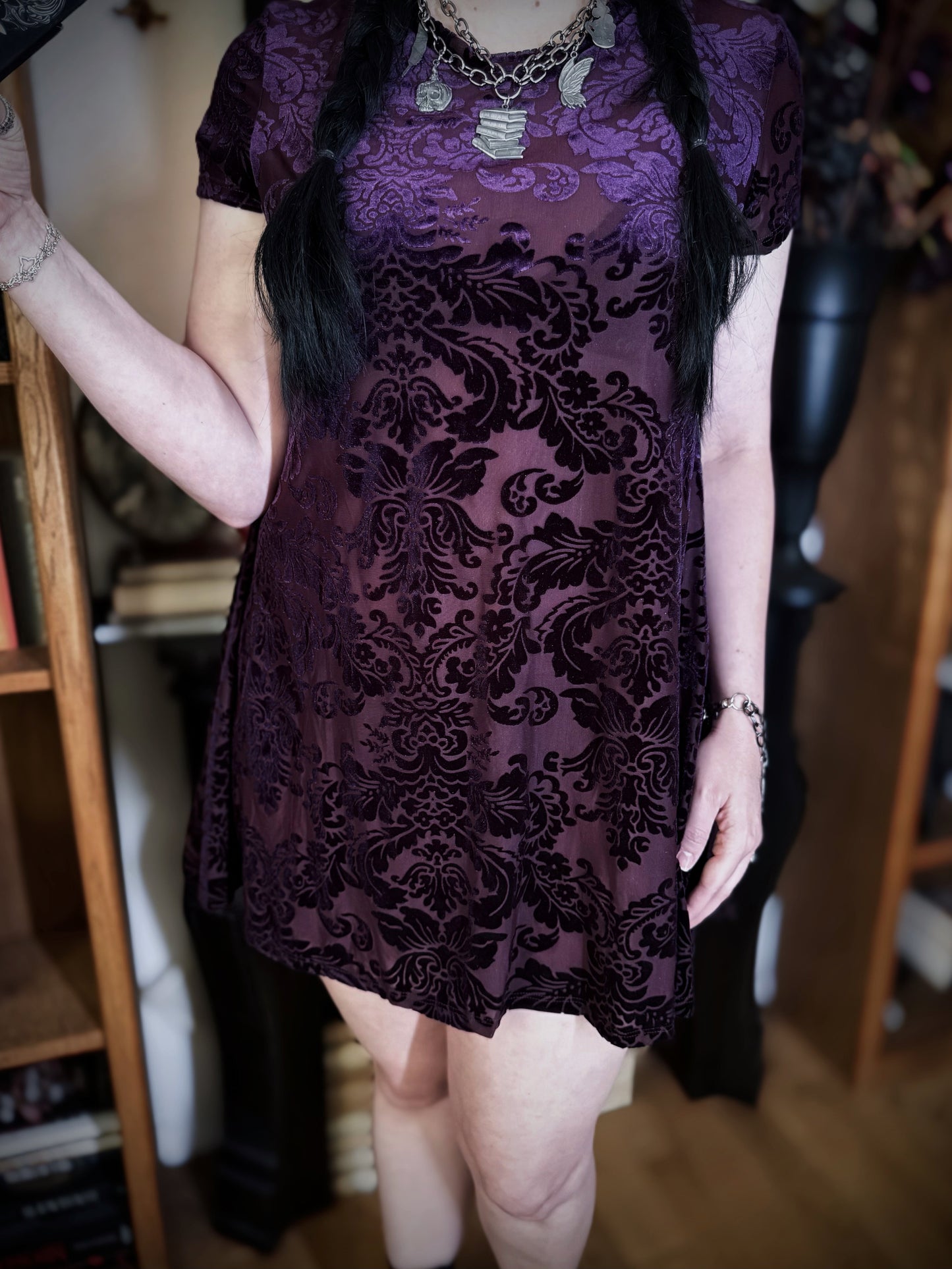 Ashen Violet Dress