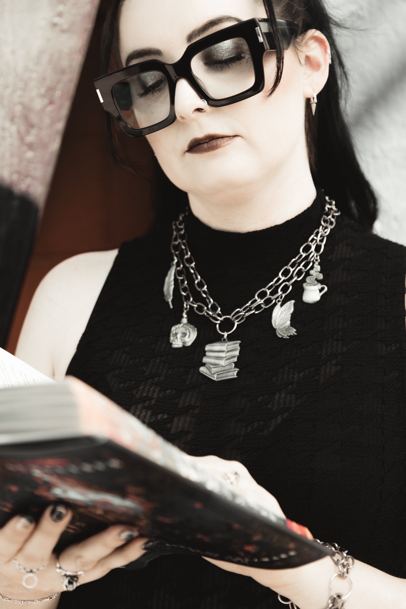 The Night Library Necklace