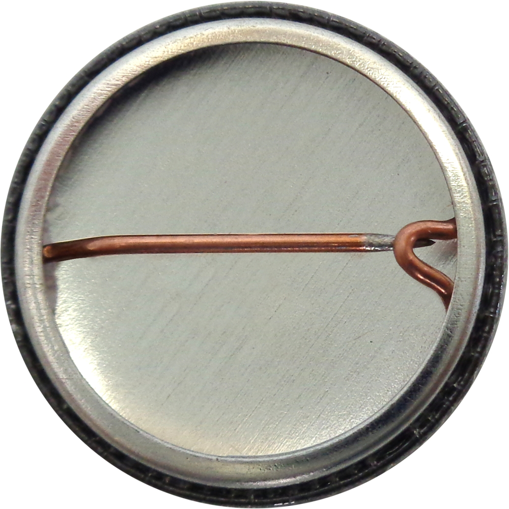 Pin-on Button - 1 Inch - "Skank" - On Checkerboard