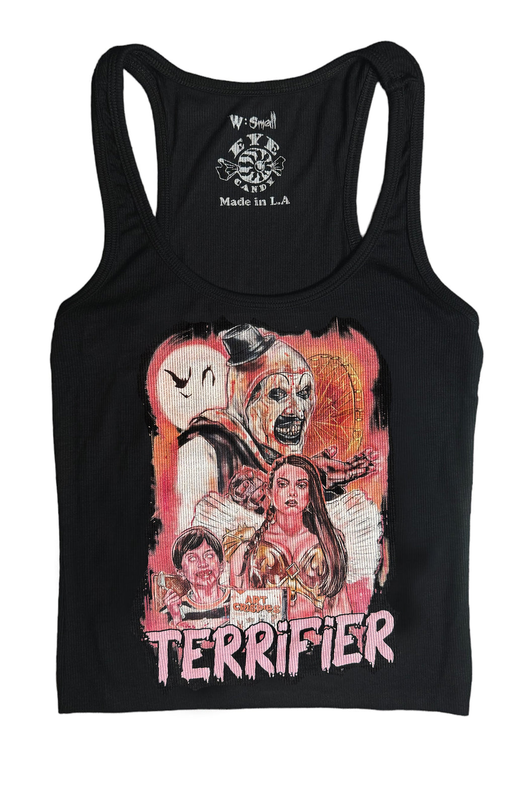 Art Crispies Ribbed Tank Top