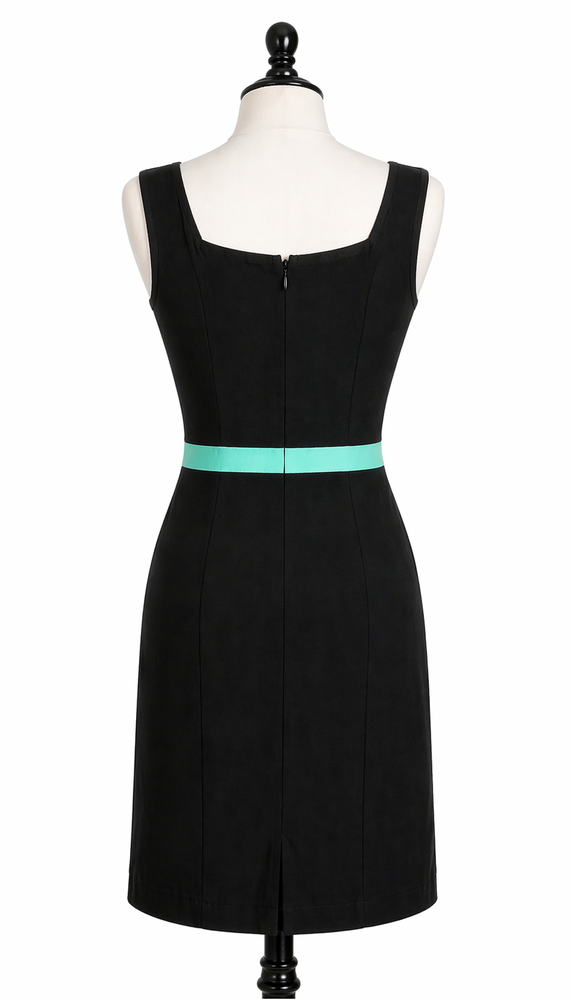 Sourpuss Out of Orbit Black Retro Atomic 50s Dress MEDIUM