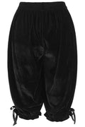 Black Velvet Long Bloomers - Daisy Corsets