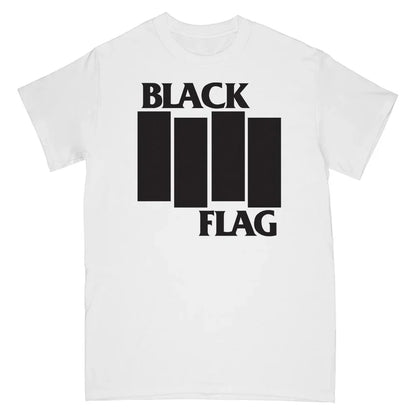 Black Flag Band T-shirt Black Flag Bars Logo Tee SST Records