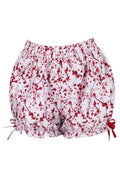 Blood Splatter Crepe Bloomers - Daisy Corsets