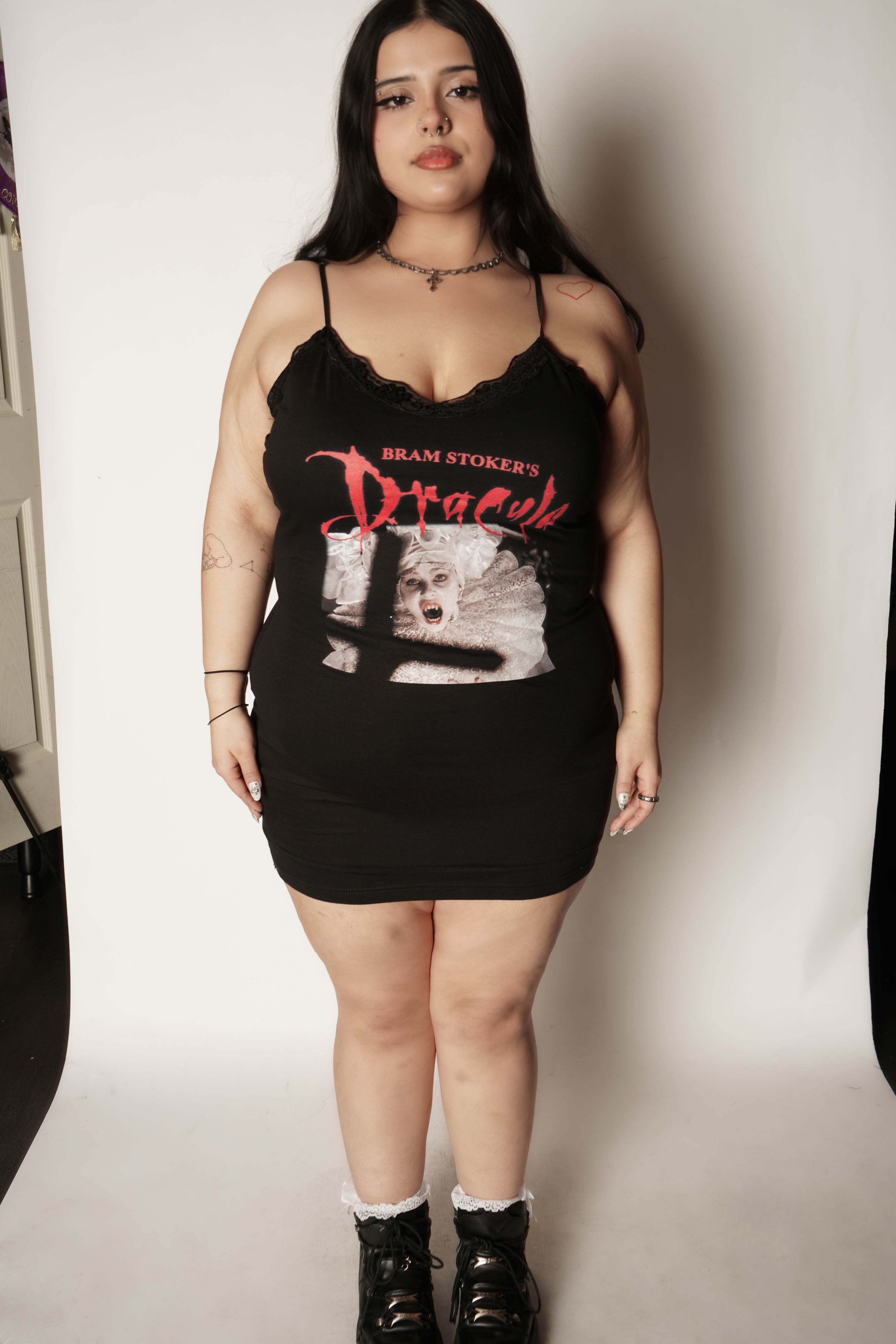 Dracula (Lucy) Lace Strap Dress