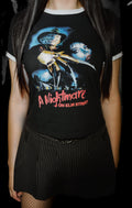 A Nightmare on Elm Street Poster Ringer Tee