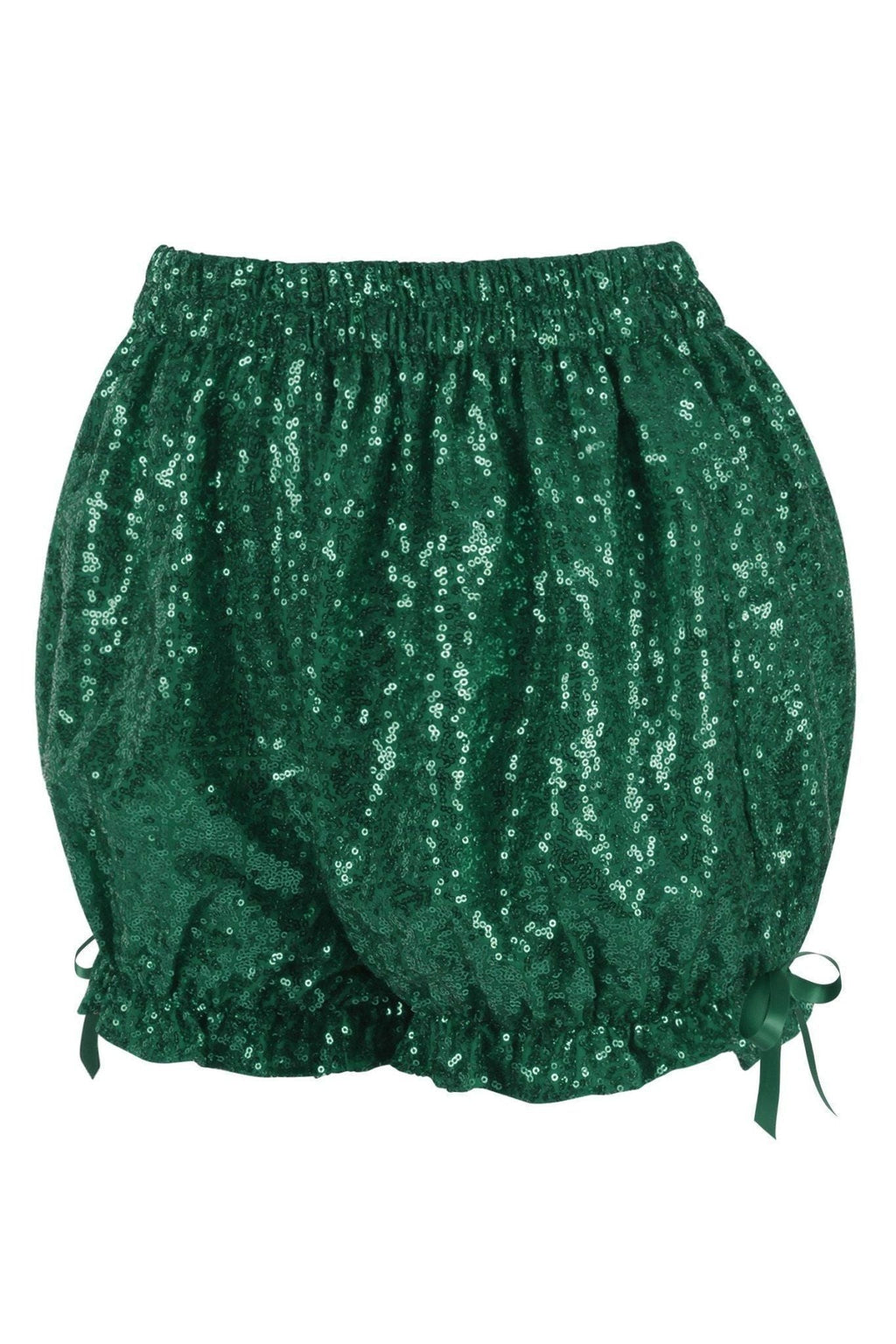 Green Sequin Bloomers - Daisy Corsets