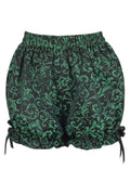 Green/Black Brocade Bloomers - Daisy Corsets