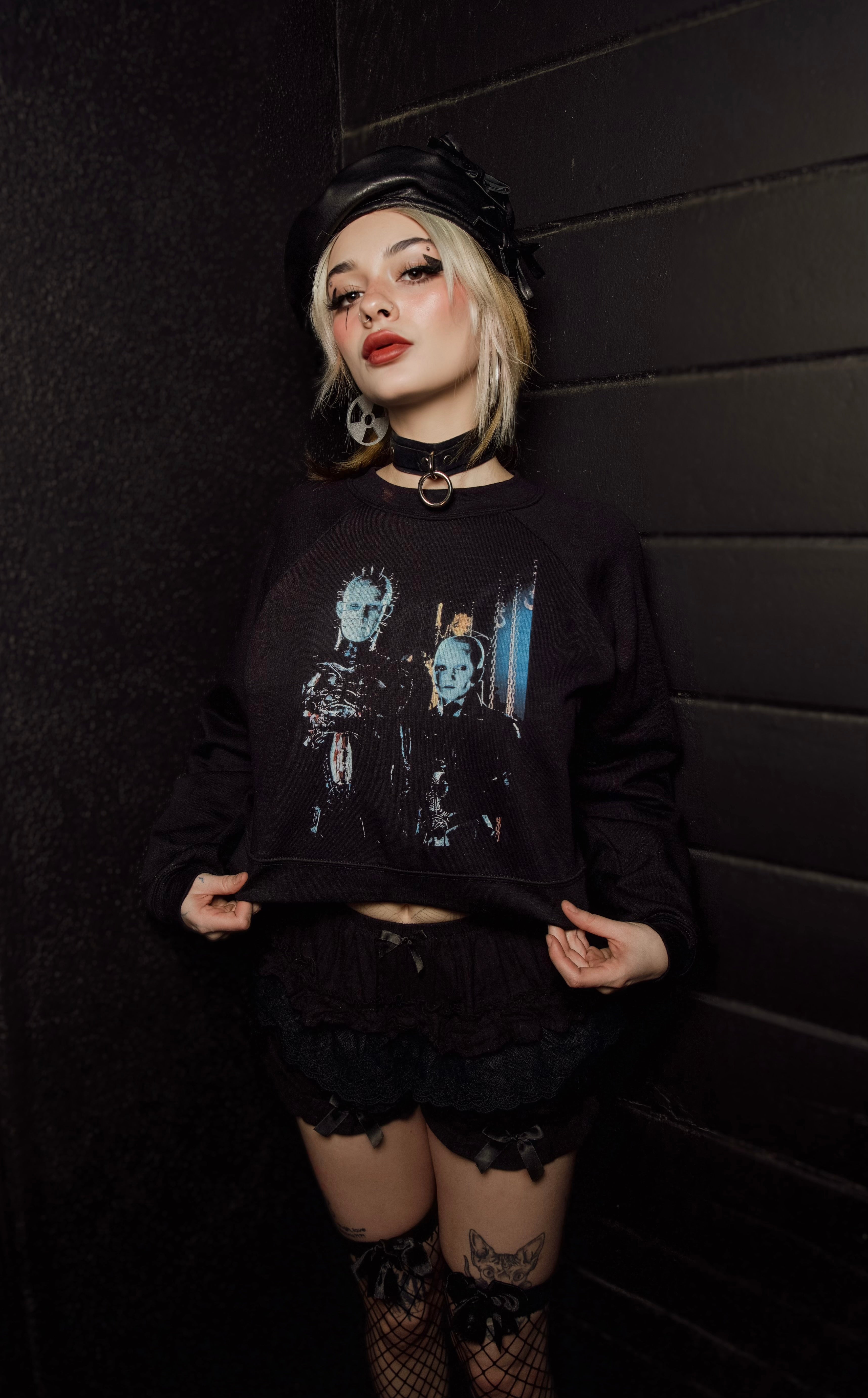 Cenobites Oversized Pullover Sweater