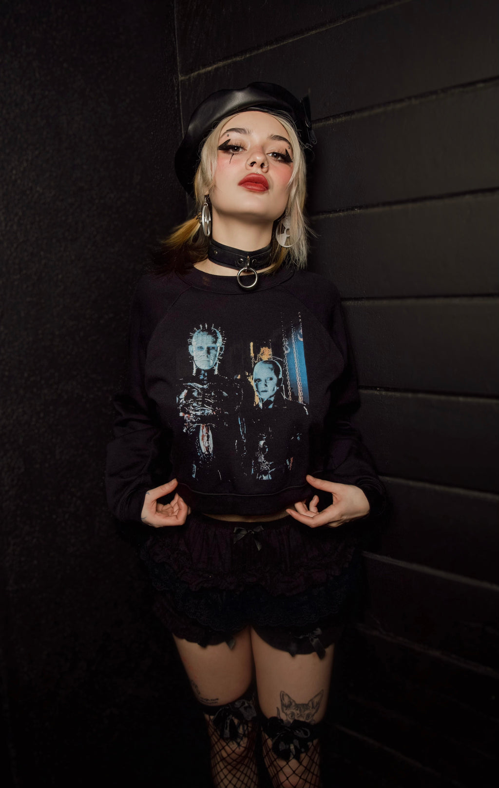 Cenobites Oversized Pullover Sweater
