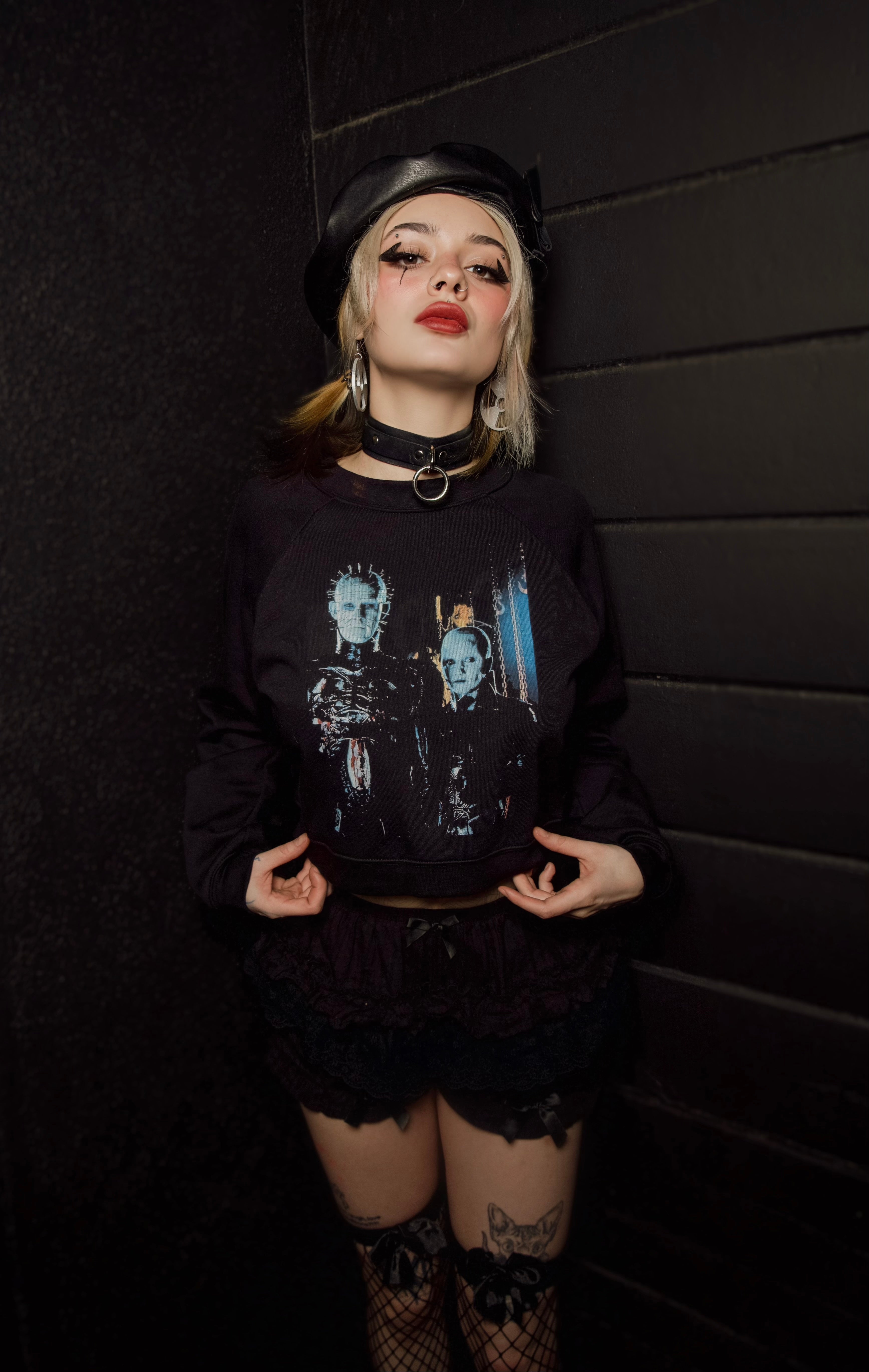 Cenobites Oversized Pullover Sweater