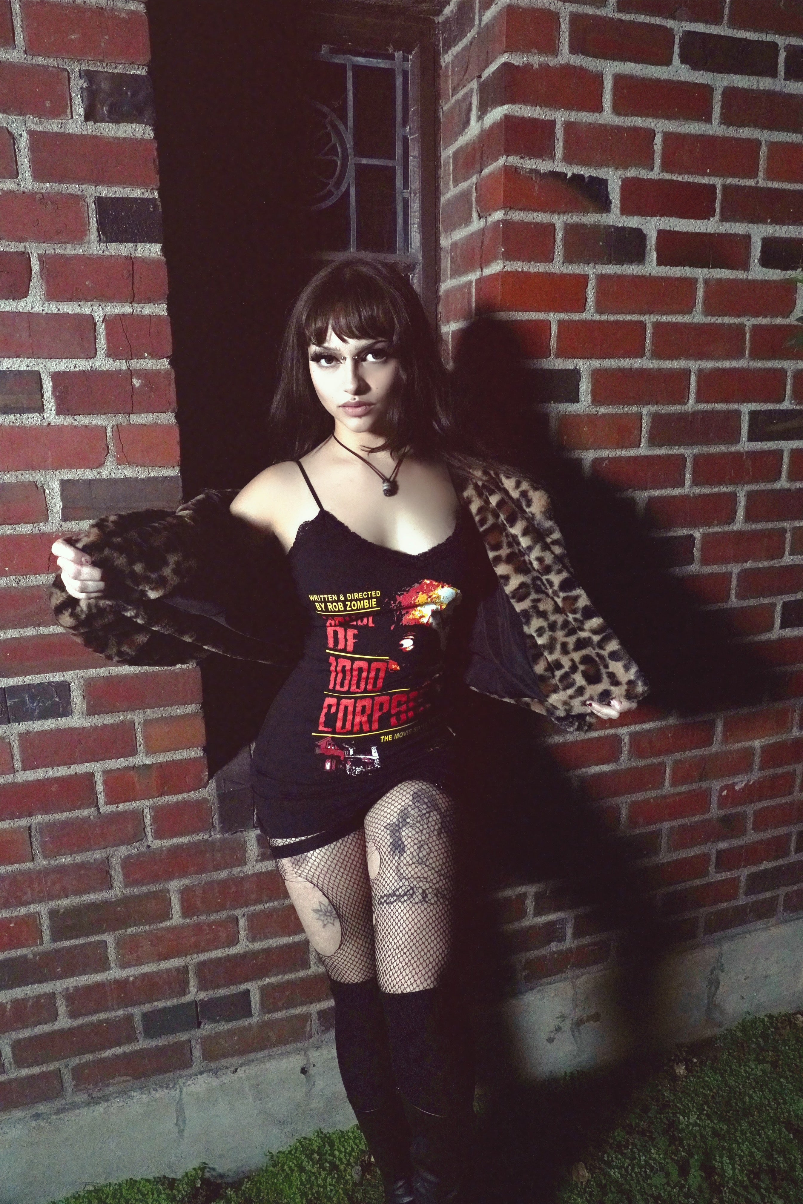 Handmade House of 1000 Corpses Lace Strap Dress