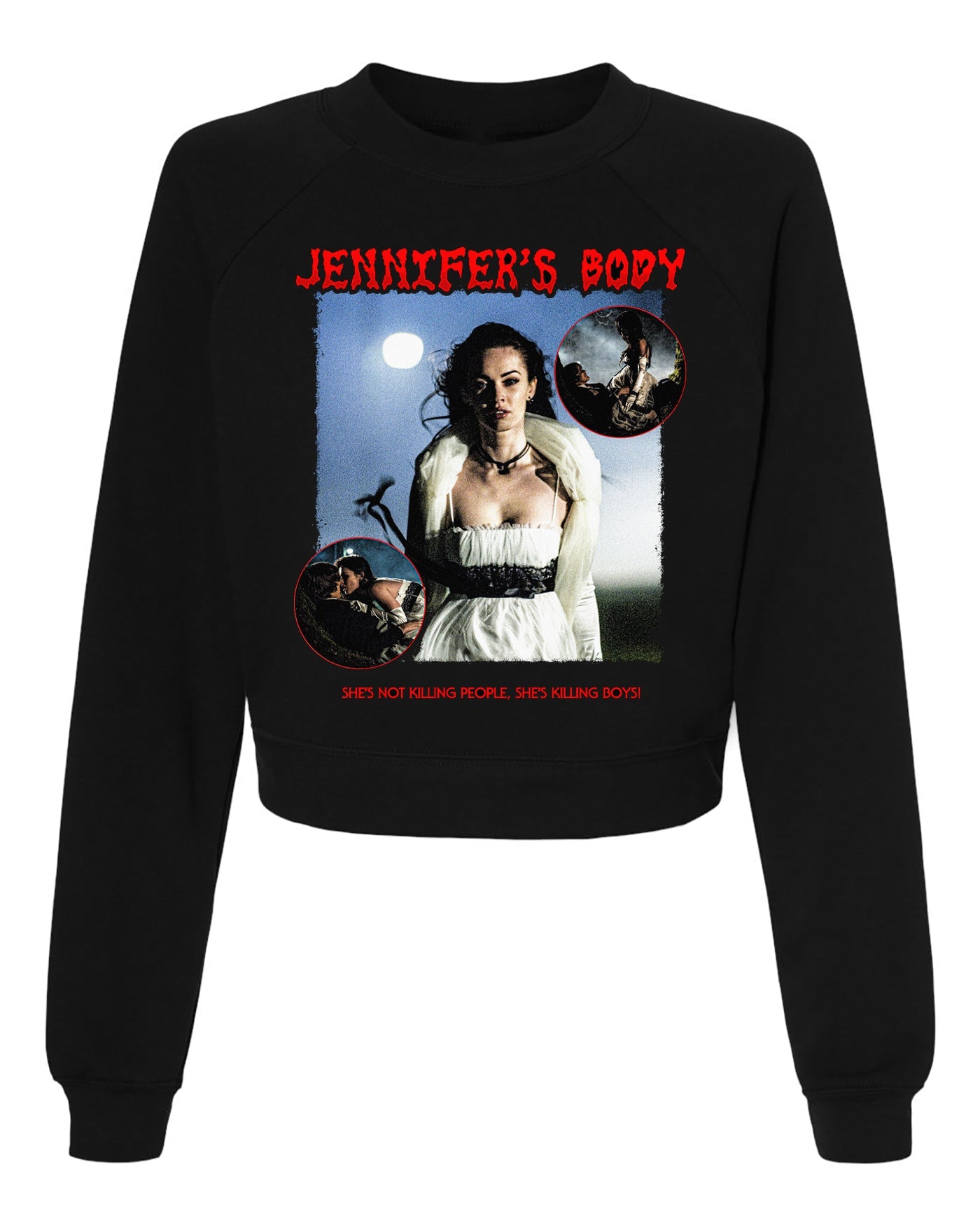 Jennifer’s Body "She’s Killing Boys" Cropped Sweatshirt