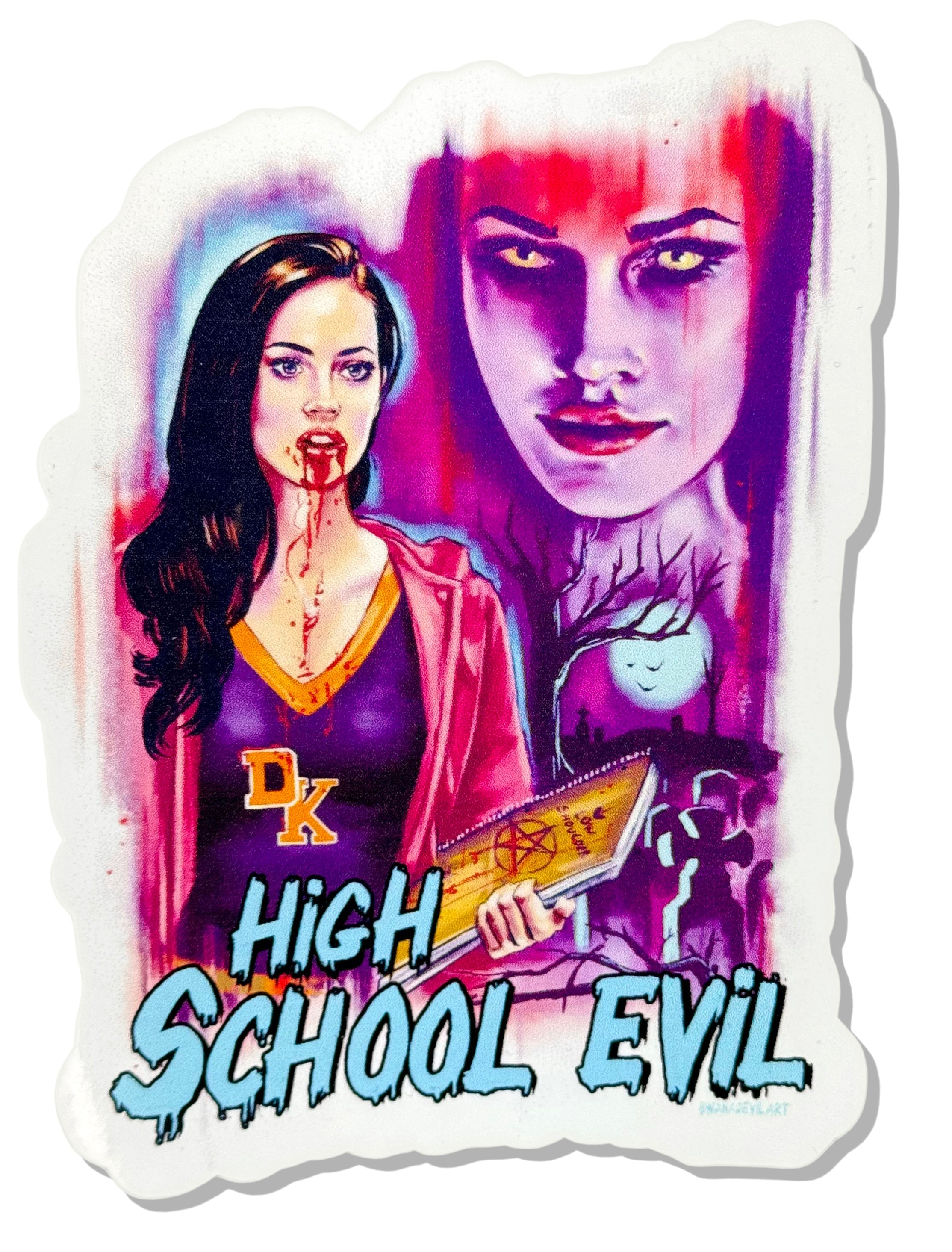 Jennifer "High School Evil" Cut Vinyl  Sticker