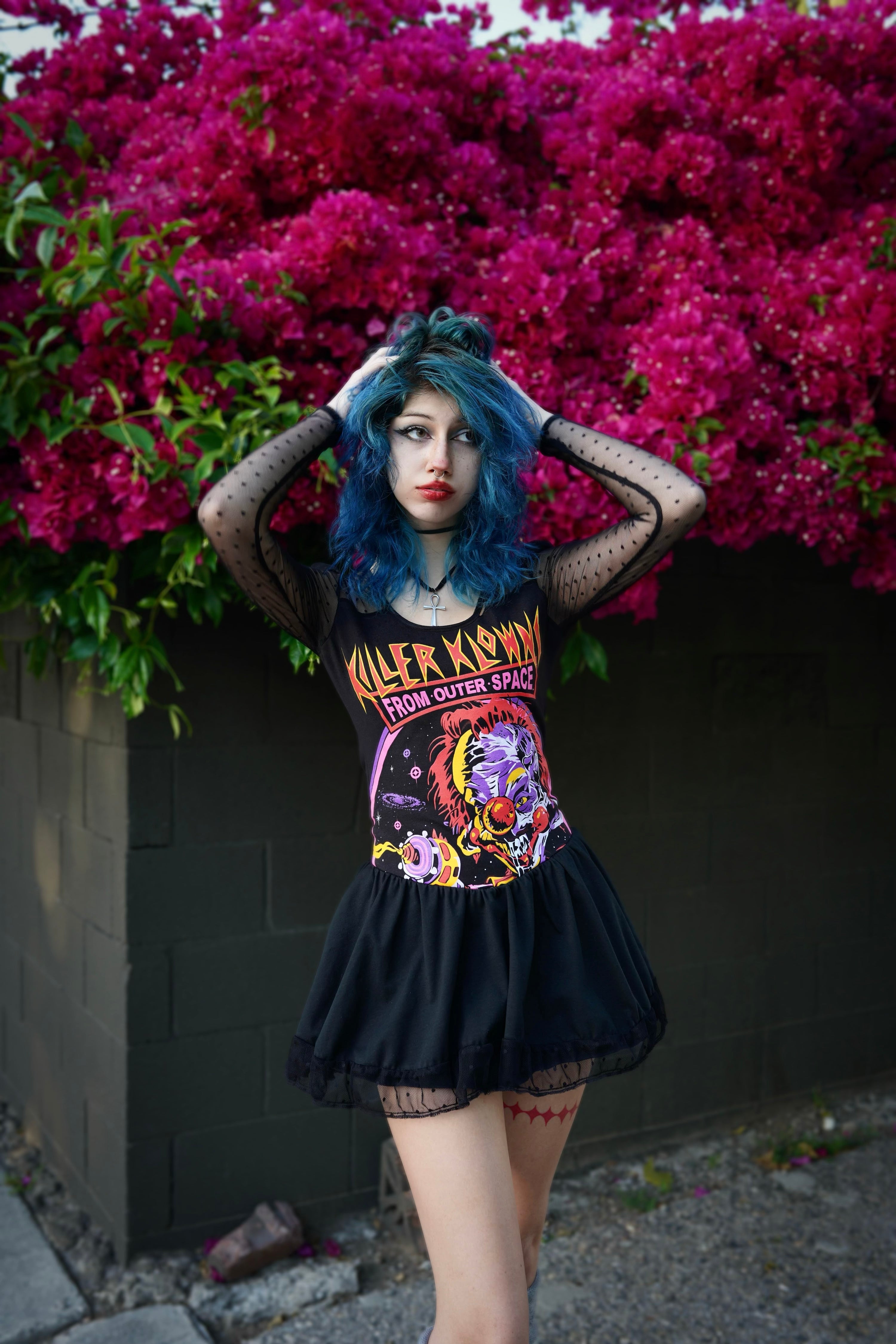 Handmade Killer Klowns from Outer Space Ballerina Dress
