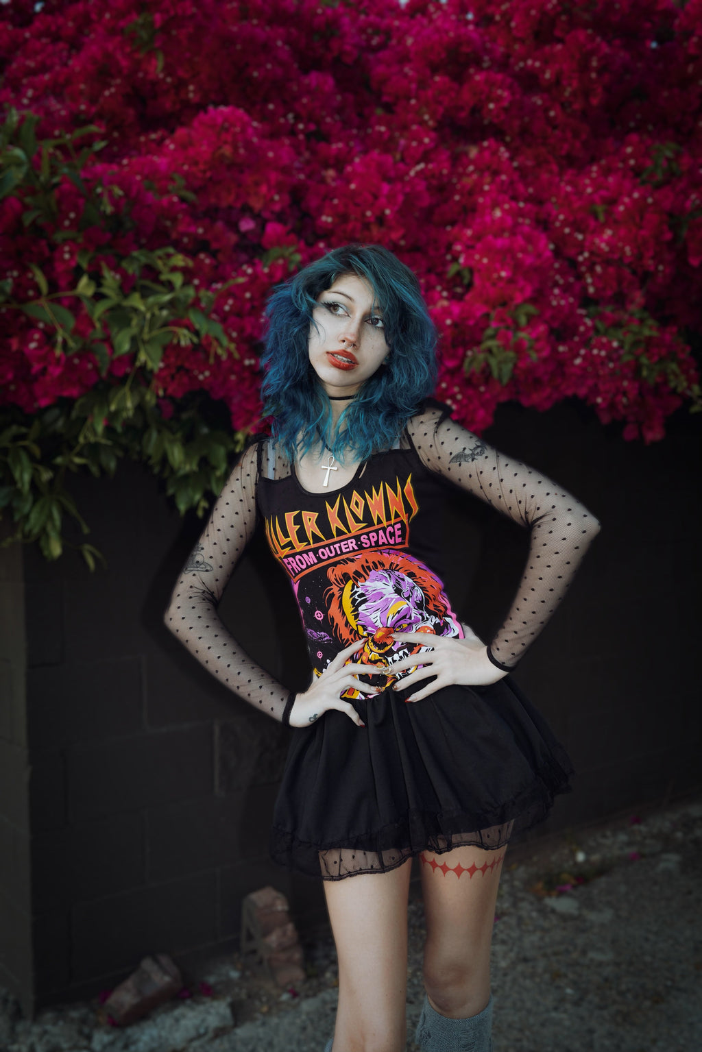 Handmade Killer Klowns from Outer Space Ballerina Dress