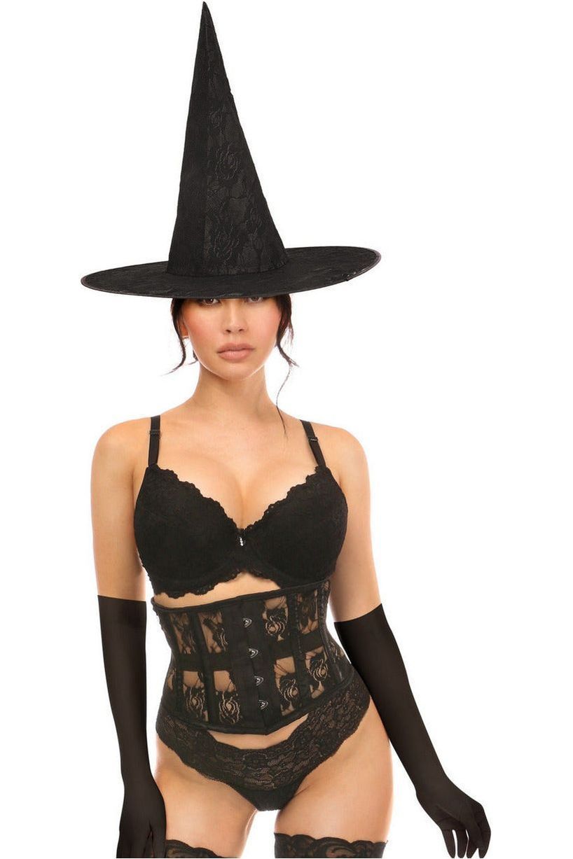 Lavish 3 PC Daring Witch Corset Costume - Daisy Corsets
