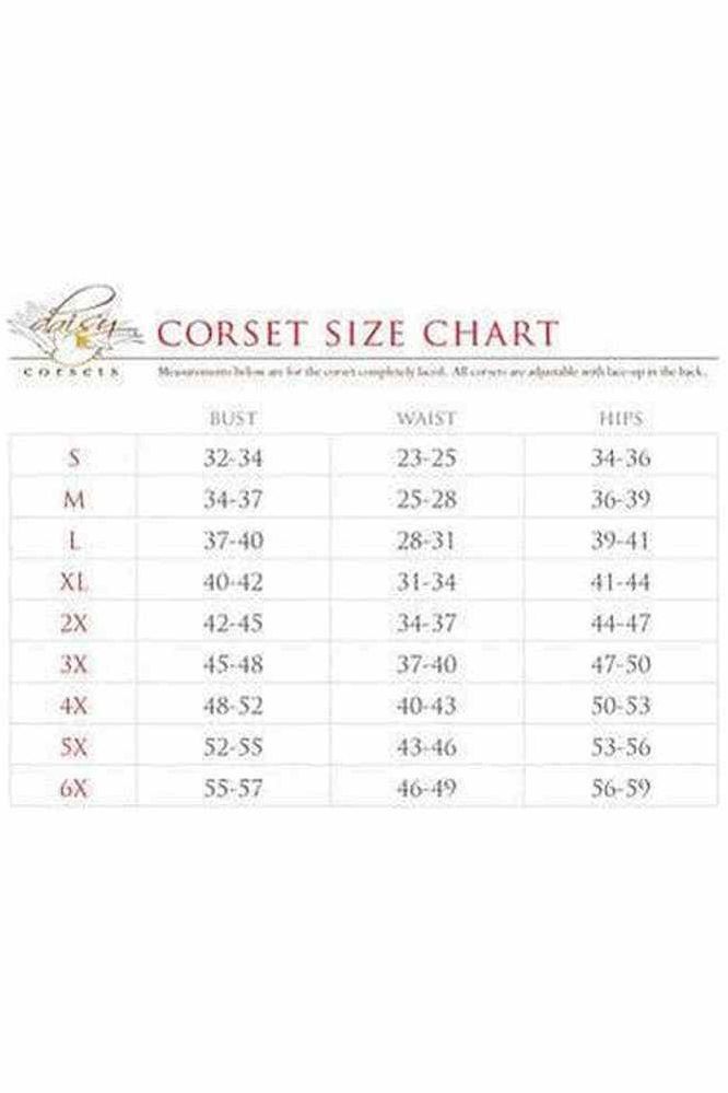 Lavish Black Satin Open Bust Underwire Underbust Corset - Daisy Corsets