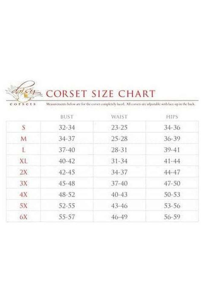 Lavish Black/Black Vinyl & Fishnet Halter Top Underwire Cincher - Daisy Corsets