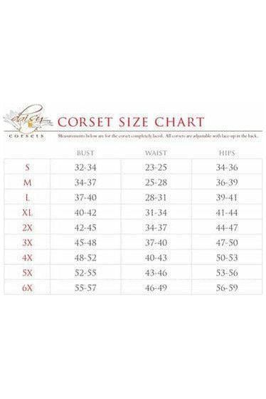 Lavish Pink Plaid Underwire Short Bustier - Daisy Corsets