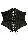 Lavish Pinstripe Corset Belt Cincher - Daisy Corsets