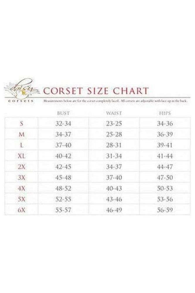 Lavish Teal/Blue Holo Short Bustier - Daisy Corsets