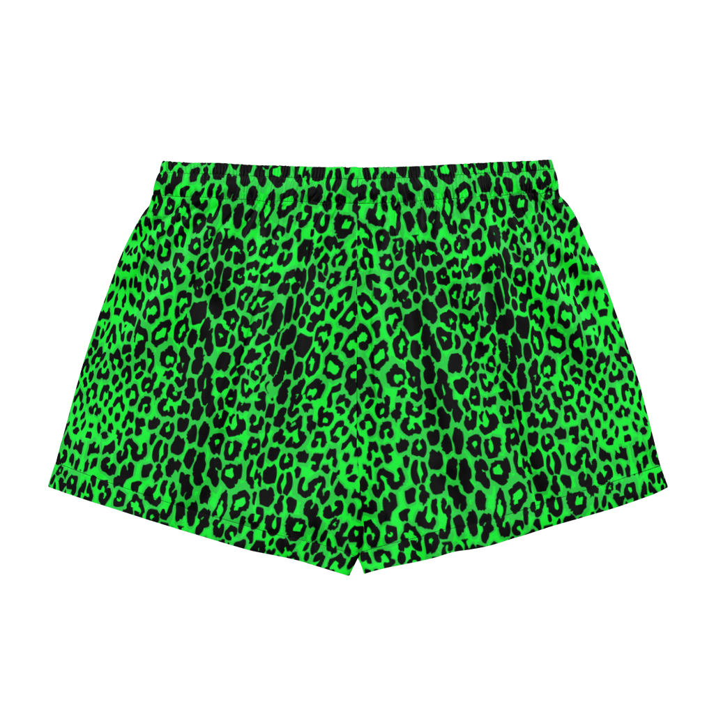 Goth Cloth's Lime Leopard Silky Pajama Bottoms