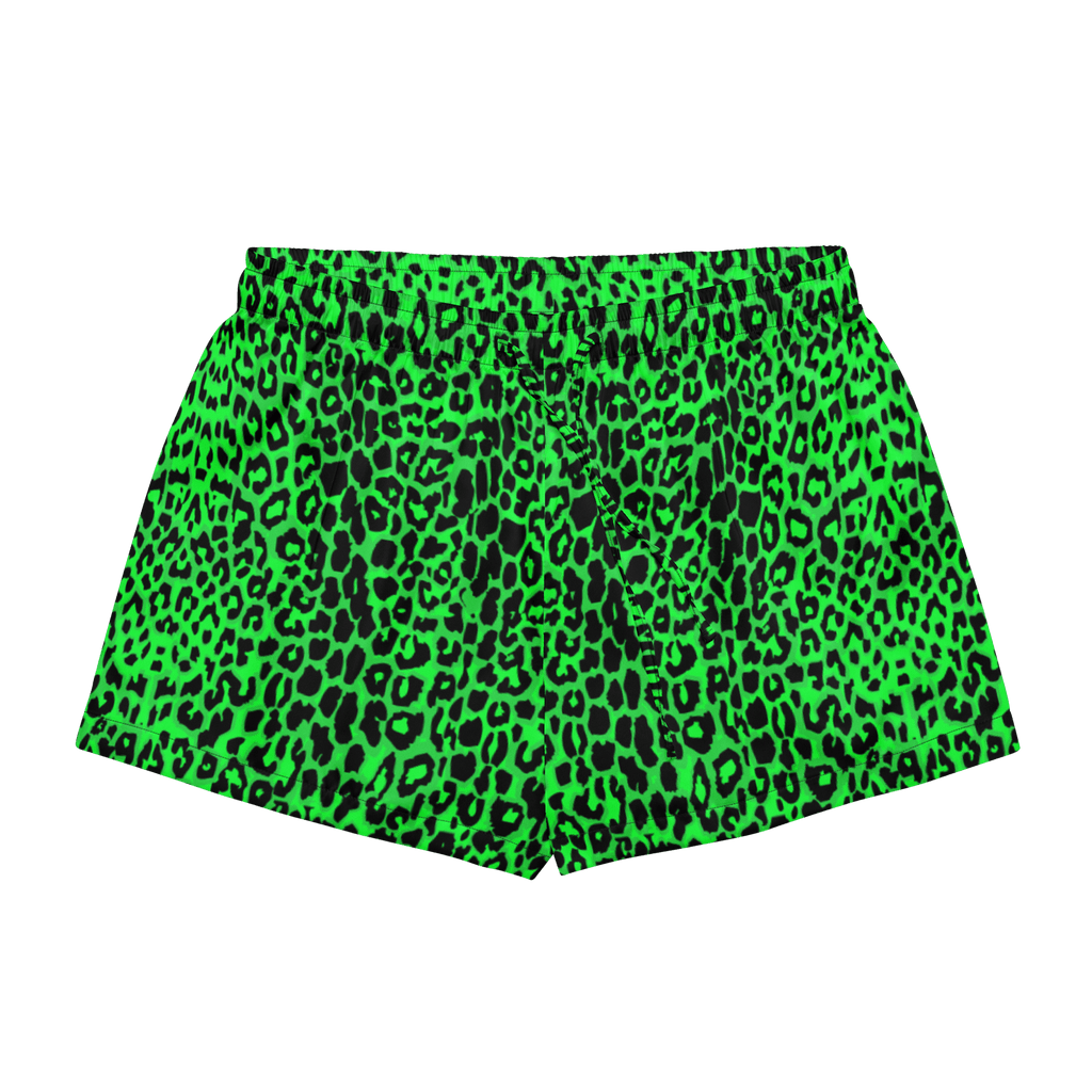 Goth Cloth's Lime Leopard Silky Pajama Bottoms