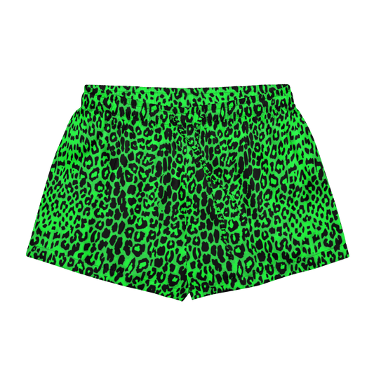 Goth Cloth's Lime Leopard Silky Pajama Bottoms