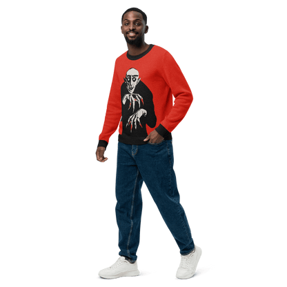Nosferatu Nights Knit Crewneck Sweater