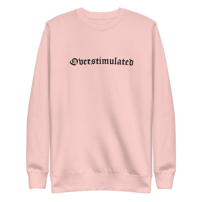 Overstimulated Embroidered Sweatshirt