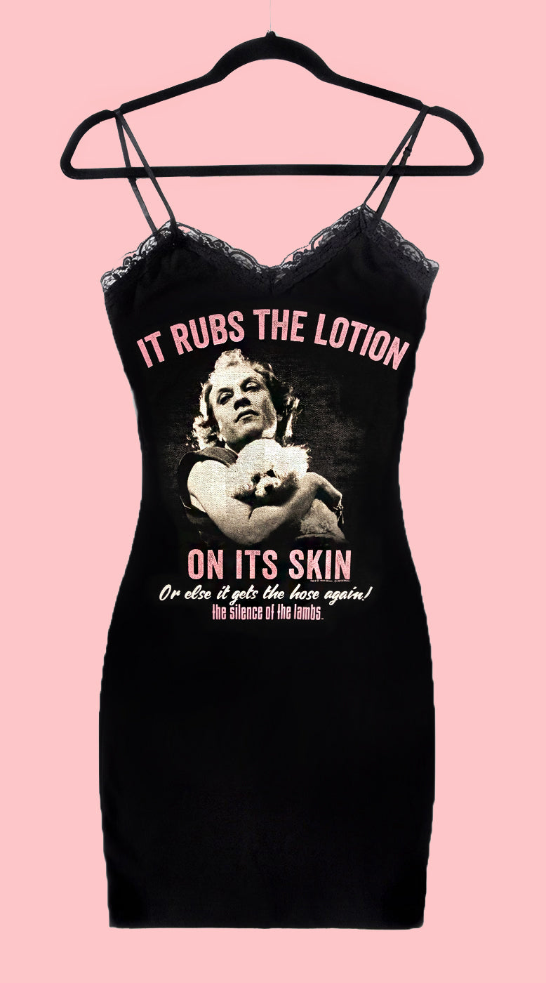 The Silence of The Lambs 'Buffalo Bill' Lace Strap Dress