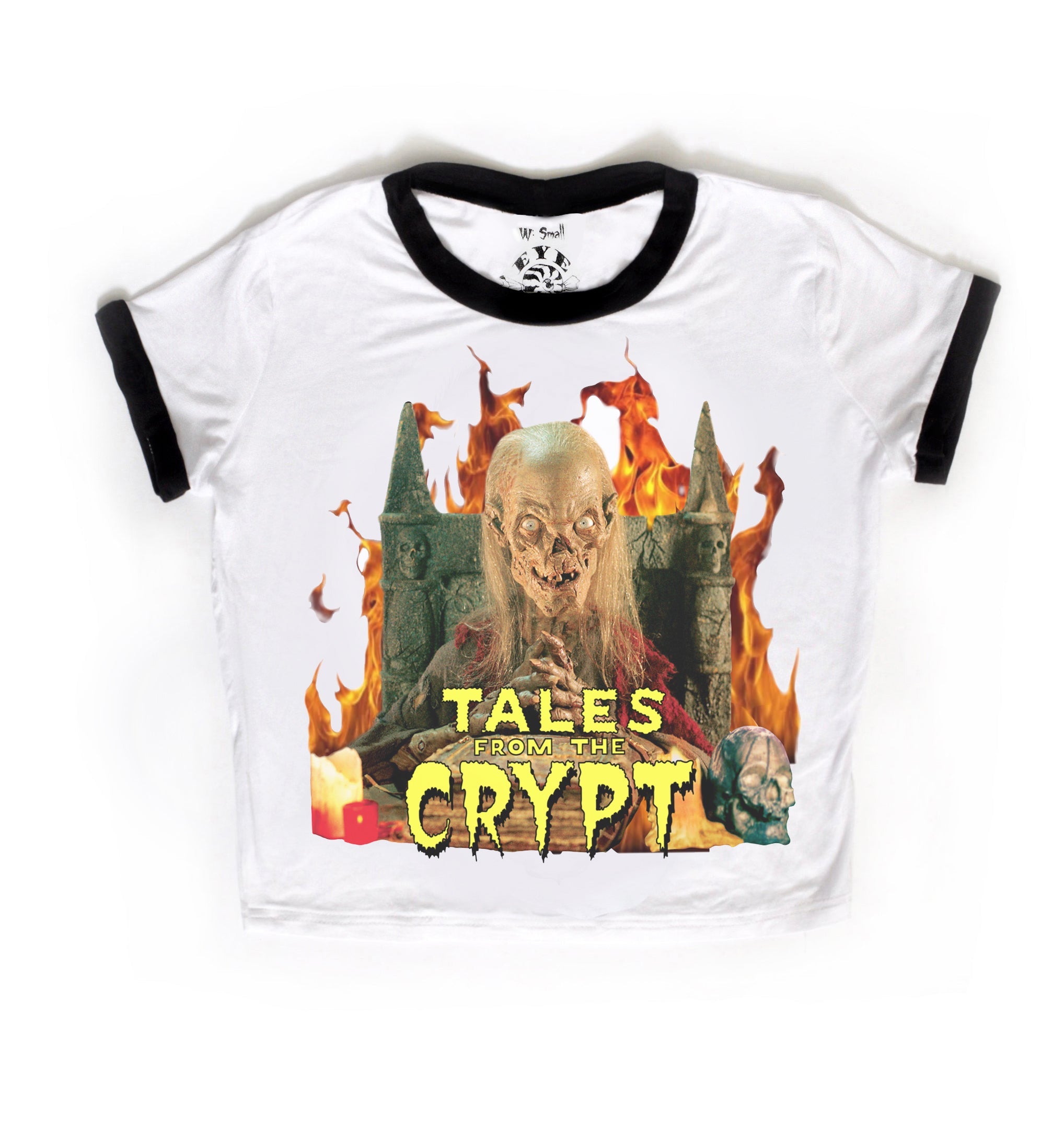 Tales From The Crypt 'Crypt Keeper' Ringer Tee