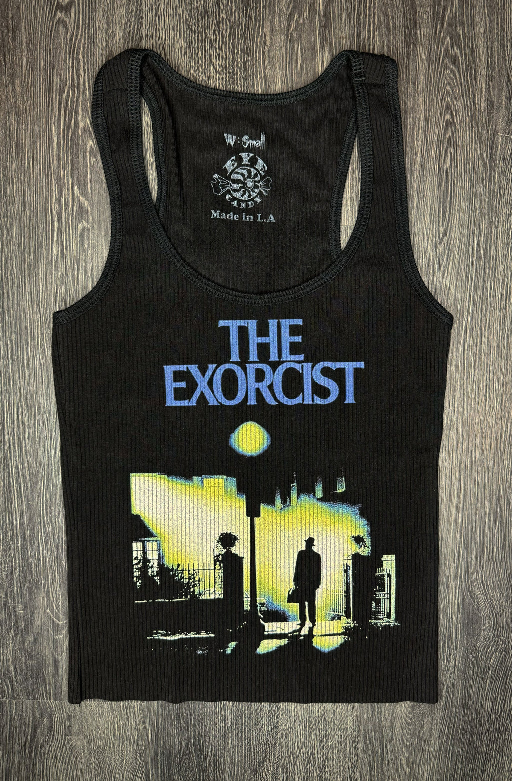 The Exorcist movie cover Ribbed Tank Top