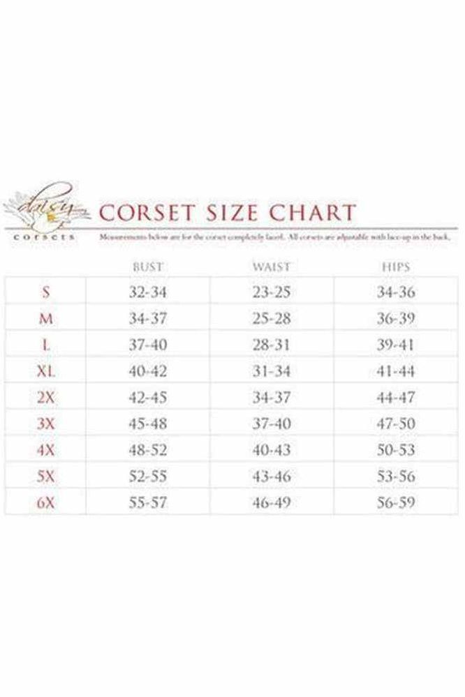Top Drawer 4 PC Red Burlesque Bunny Corset Costume - Daisy Corsets