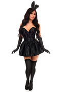 Top Drawer 5 PC Premium Boudoir Bunny Corset Costume - Daisy Corsets