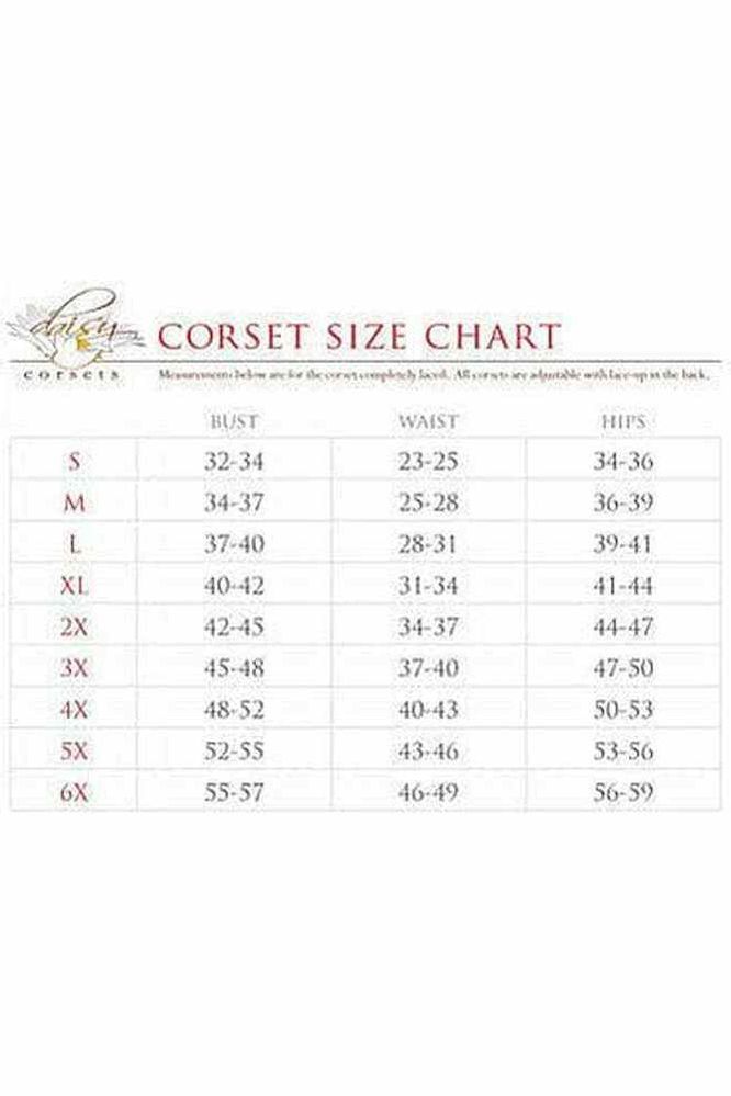 Top Drawer Steel Boned Fishnet Corseted Bodysuit - Daisy Corsets